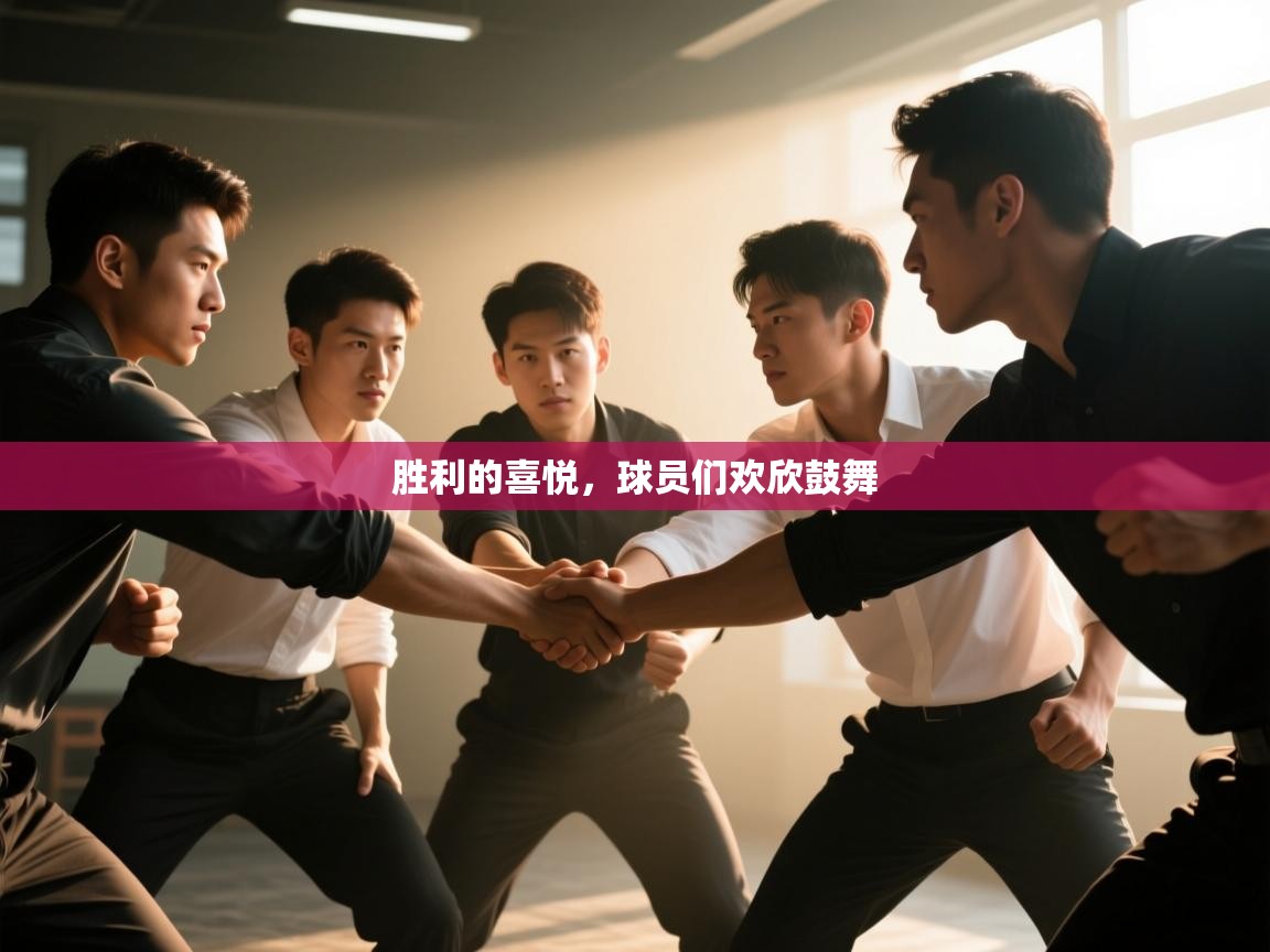 胜利的喜悦，球员们欢欣鼓舞  第1张